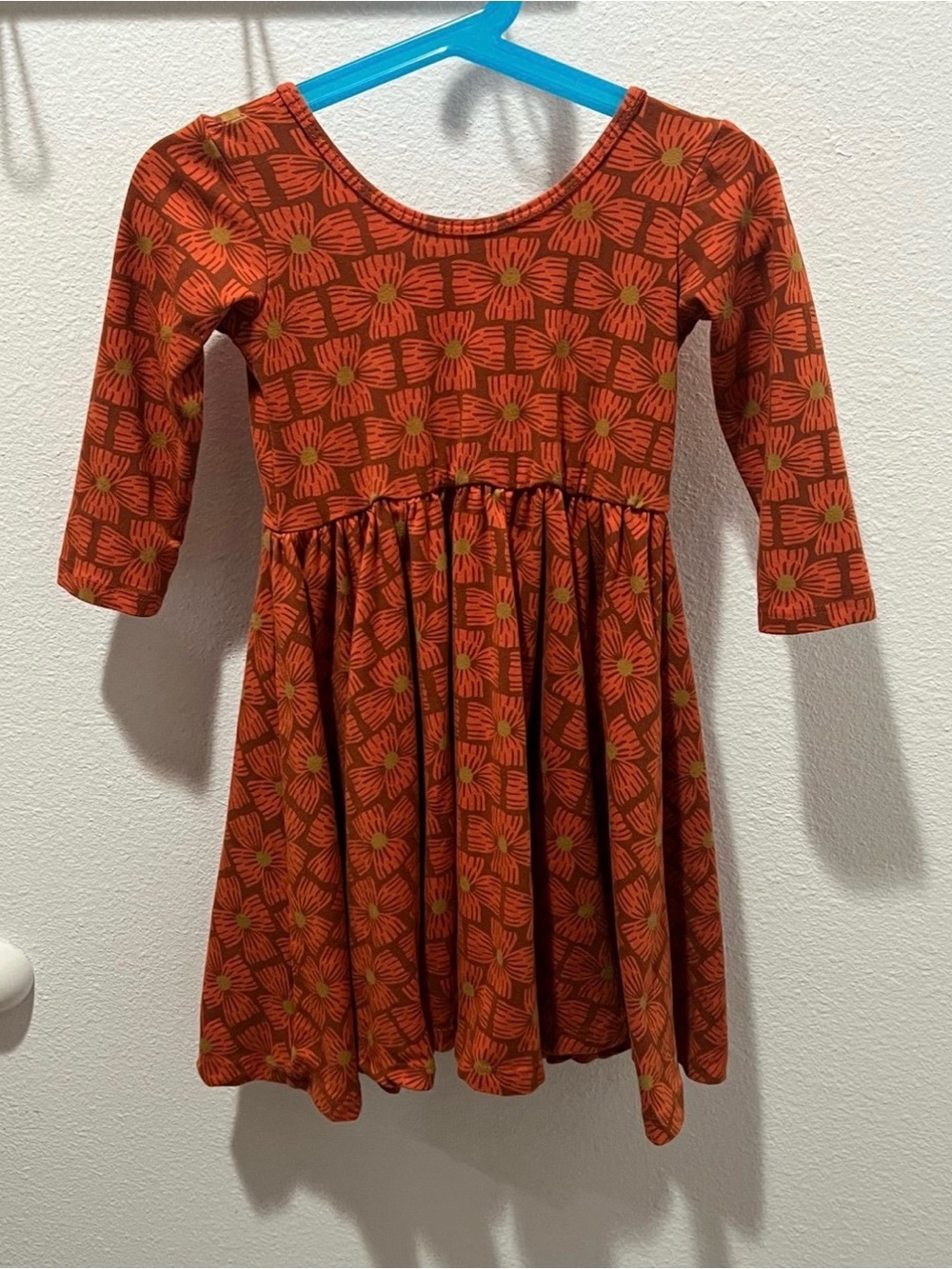 Alice + Ames Flora Long-Sleeve Twirl Dress 5T Like new
